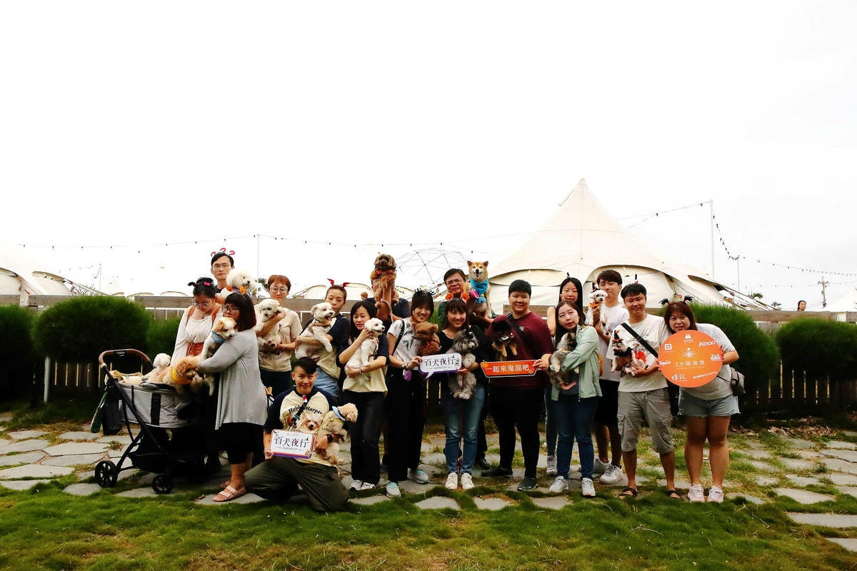 【蟬說:夕陽漫漫】台中獨家毛孩萬聖節露營派對〜百犬夜行-Ha