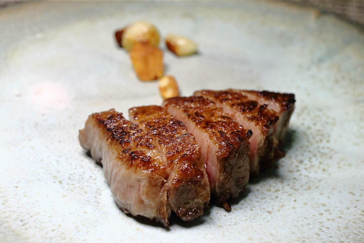 Google 評論4.8高分，無菜單鐵板燒 近在林口，人氣套