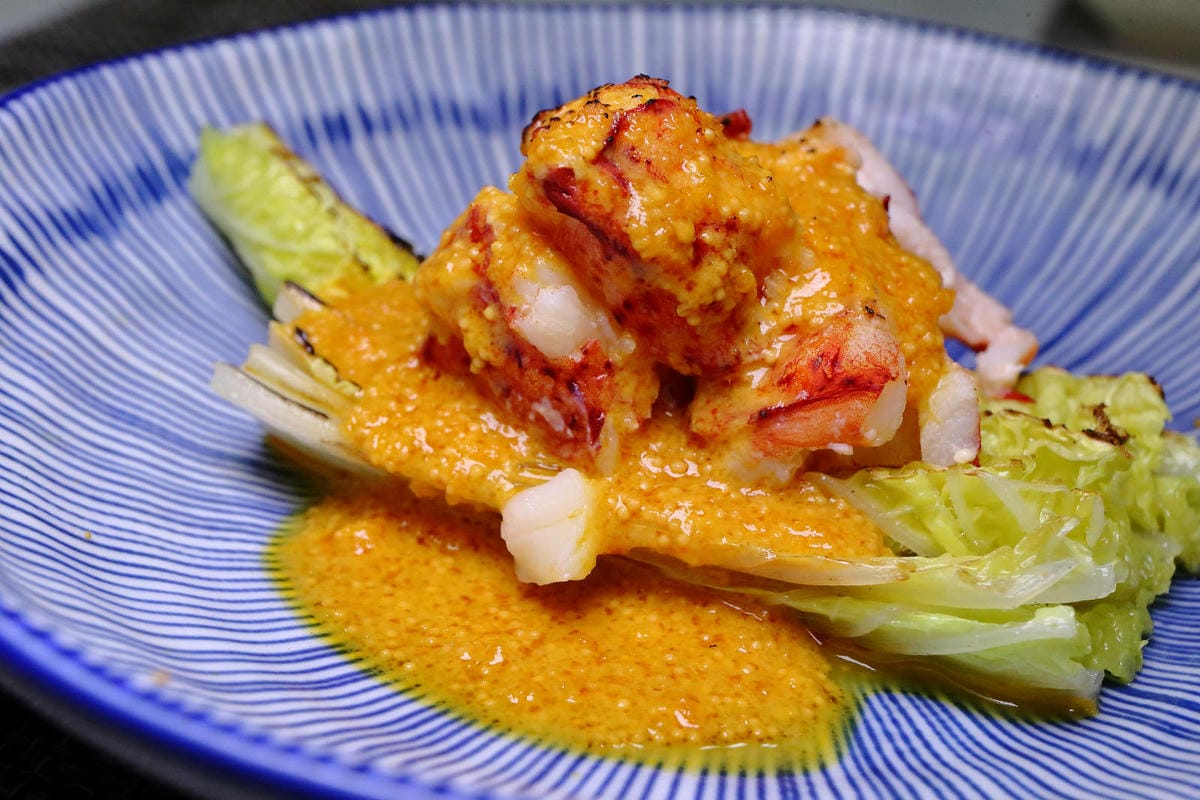 Google 評論4.8高分，無菜單鐵板燒 近在林口，人氣套