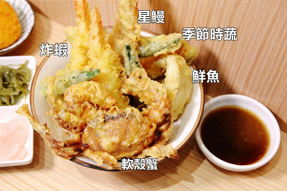 淡水平價丼飯、日式炸天婦羅推薦!隱藏版超人氣浮誇丼飯!19種