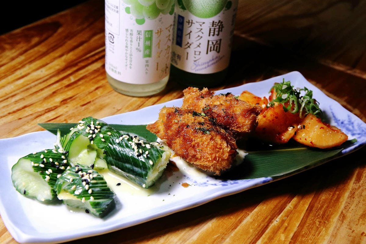 台北日式無菜單料理推薦，建一食堂八品精緻餐點，比臉大的爆卵麵