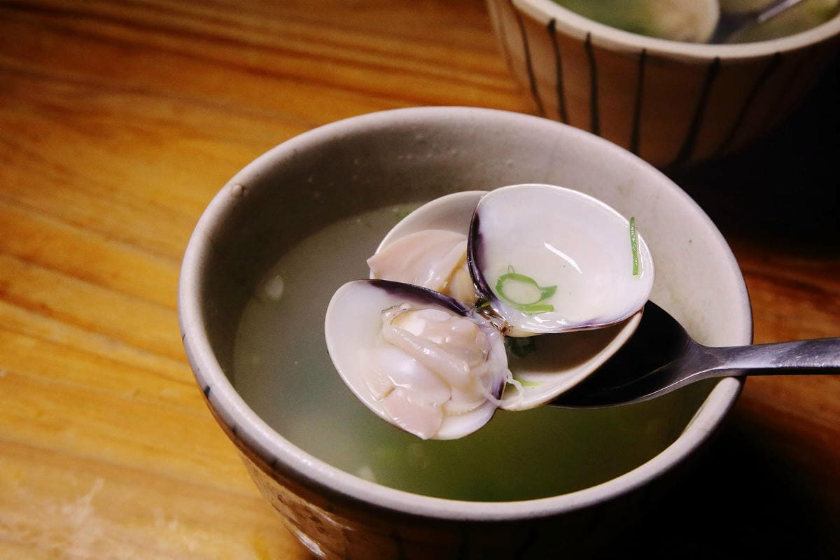 台北日式無菜單料理推薦，建一食堂八品精緻餐點，比臉大的爆卵麵