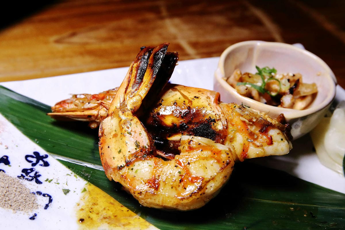 台北日式無菜單料理推薦，建一食堂八品精緻餐點，比臉大的爆卵麵