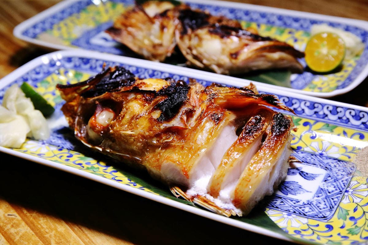 台北日式無菜單料理推薦，建一食堂八品精緻餐點，比臉大的爆卵麵