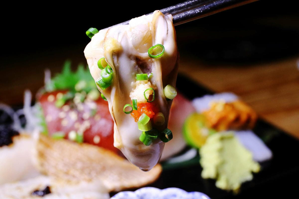 台北日式無菜單料理推薦，建一食堂八品精緻餐點，比臉大的爆卵麵