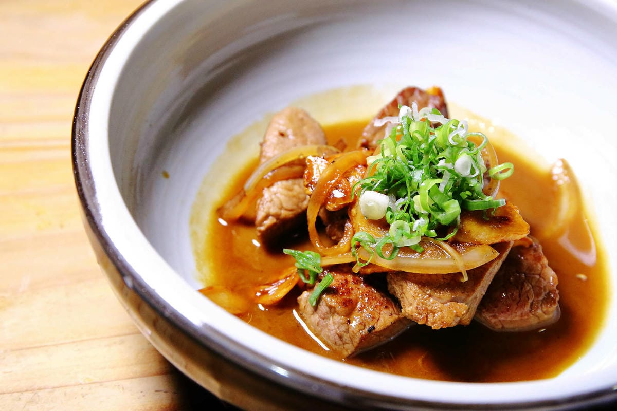 台北日式無菜單料理推薦，建一食堂八品精緻餐點，比臉大的爆卵麵