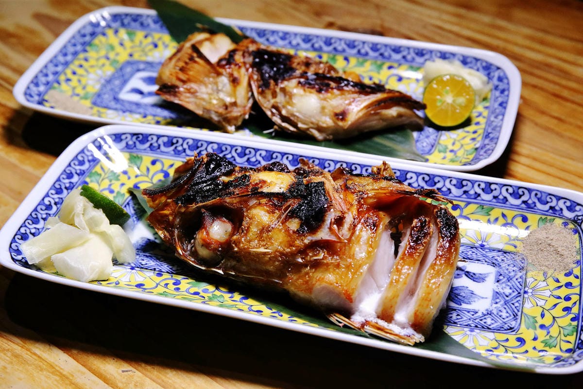 台北日式無菜單料理推薦，建一食堂八品精緻餐點，比臉大的爆卵麵