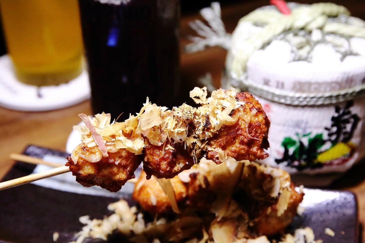 板橋隱藏版日式居酒屋，串岐日式居酒屋，低調隱身小巷弄，網推無