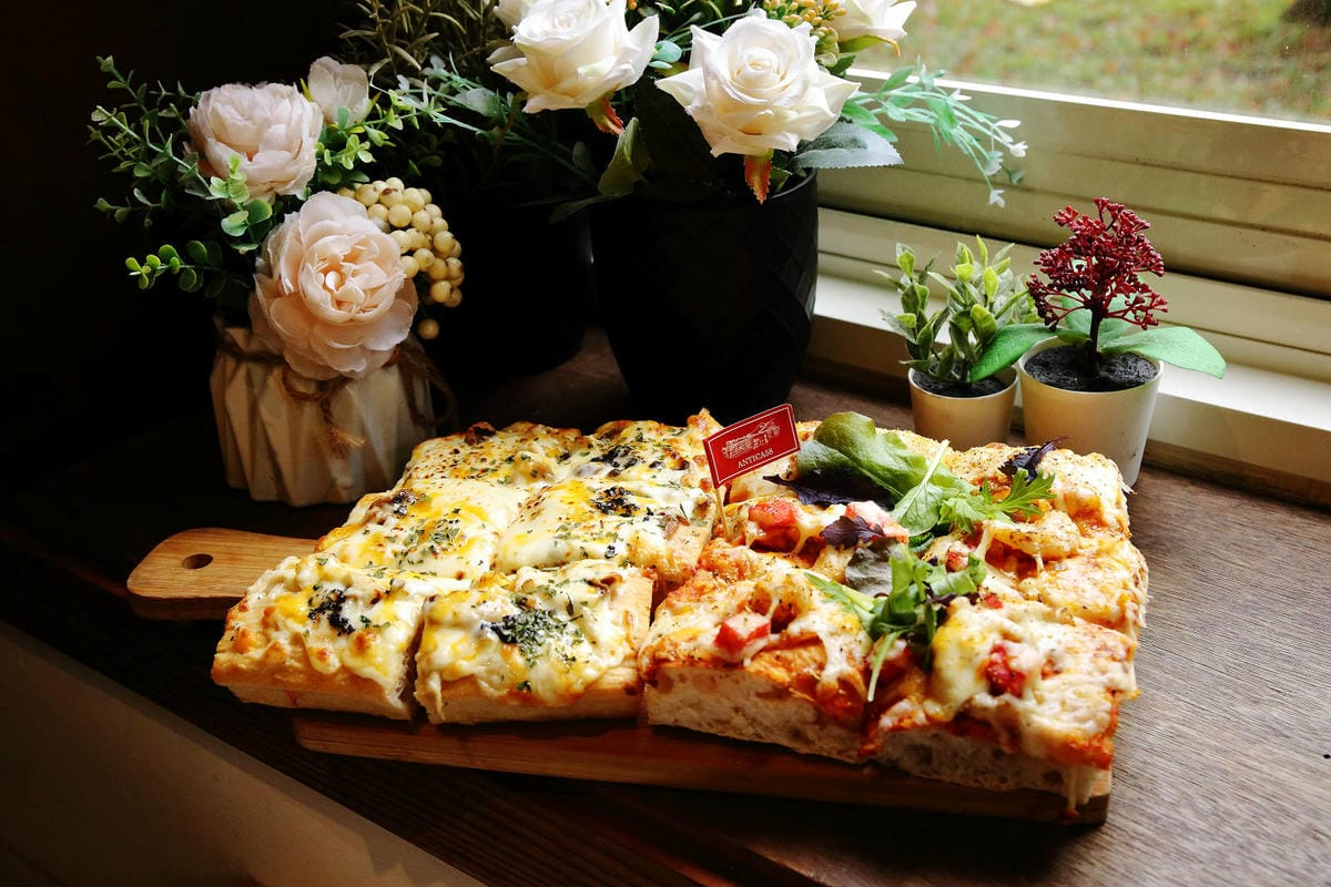 【陽明山美食推薦】阿緹卡Pizza專賣店，正宗羅馬方形披薩這