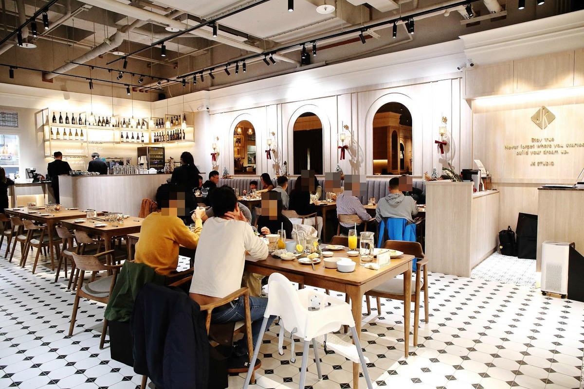 JK STUDIO歐陸餐廳,台北最美餐廳插旗三井OUTLET