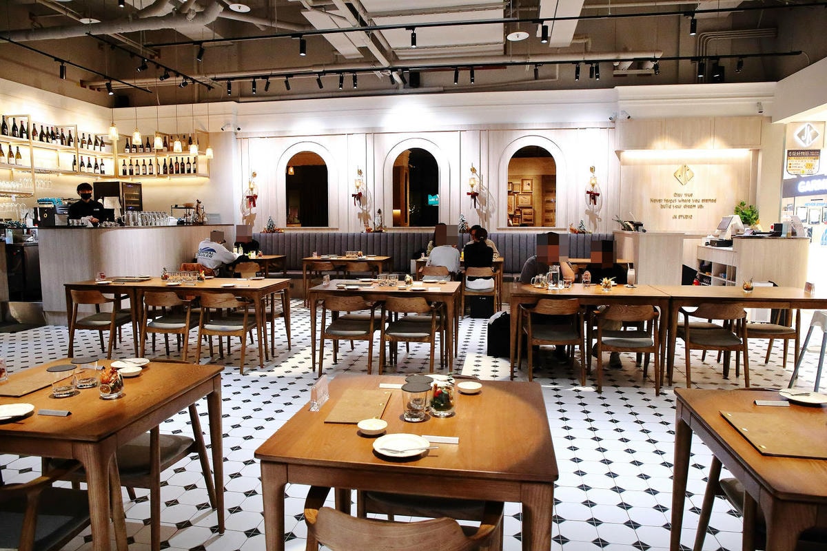 JK STUDIO歐陸餐廳,台北最美餐廳插旗三井OUTLET