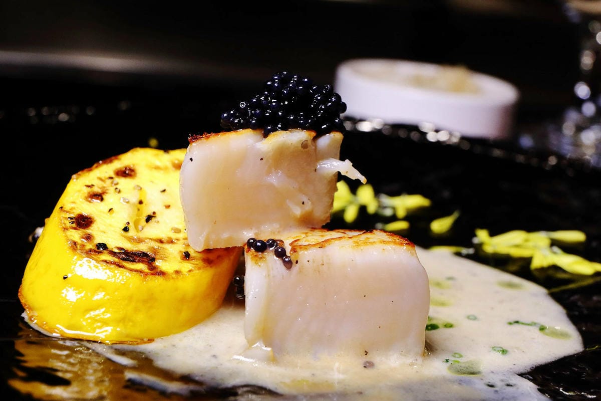 【台北中山美食】御-A鐵板燒，華燈初上拍攝地點，豪華又隱密，