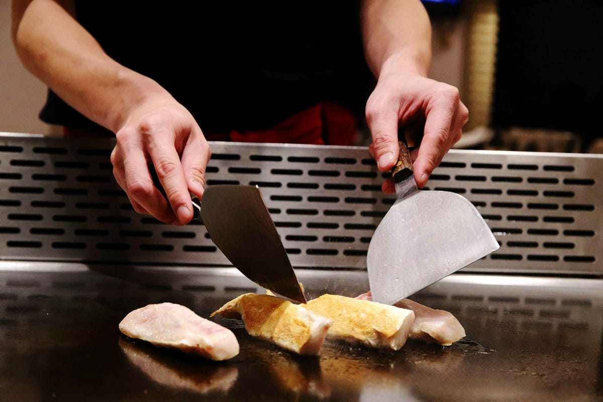 【台北中山美食】御-A鐵板燒，華燈初上拍攝地點，豪華又隱密，