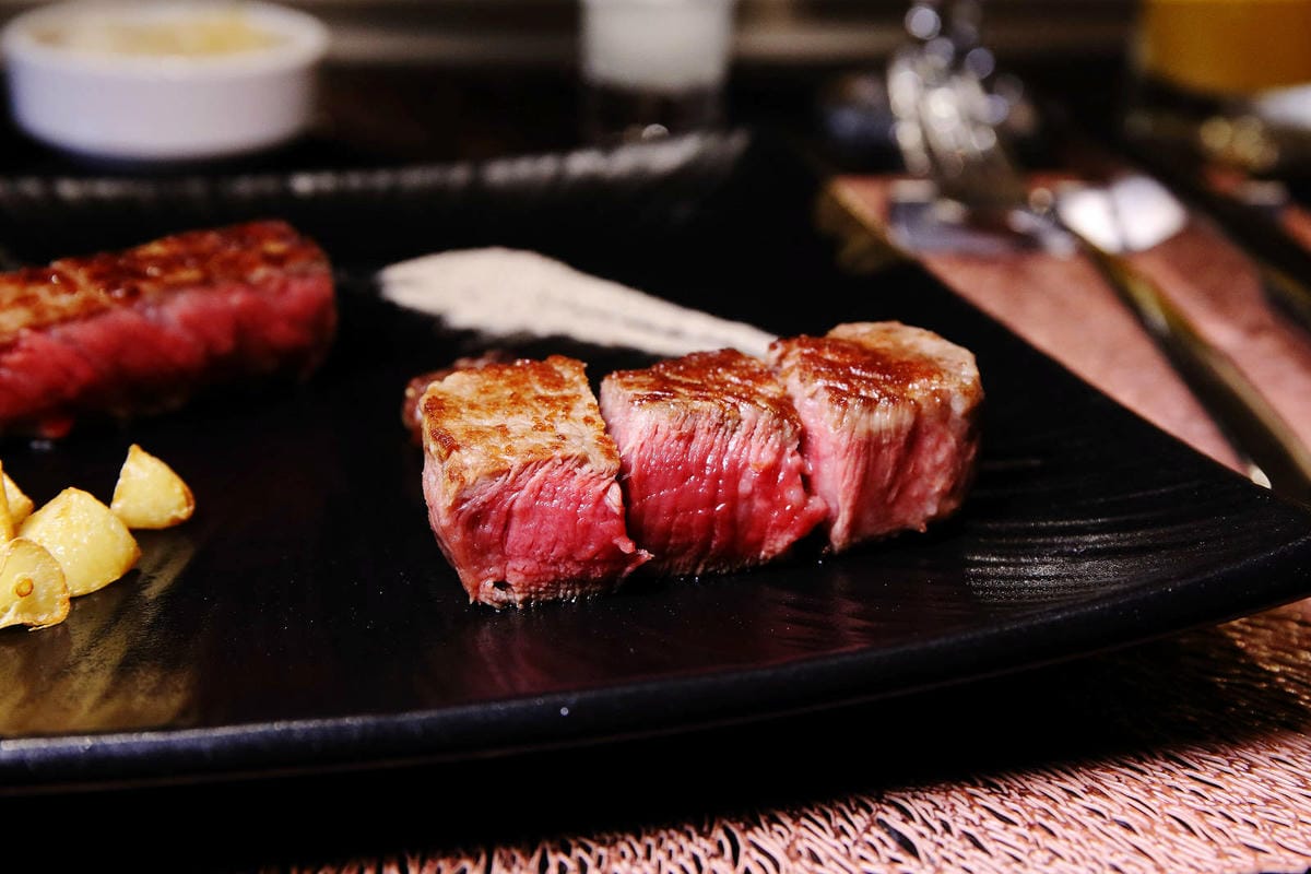 【台北中山美食】御-A鐵板燒，華燈初上拍攝地點，豪華又隱密，