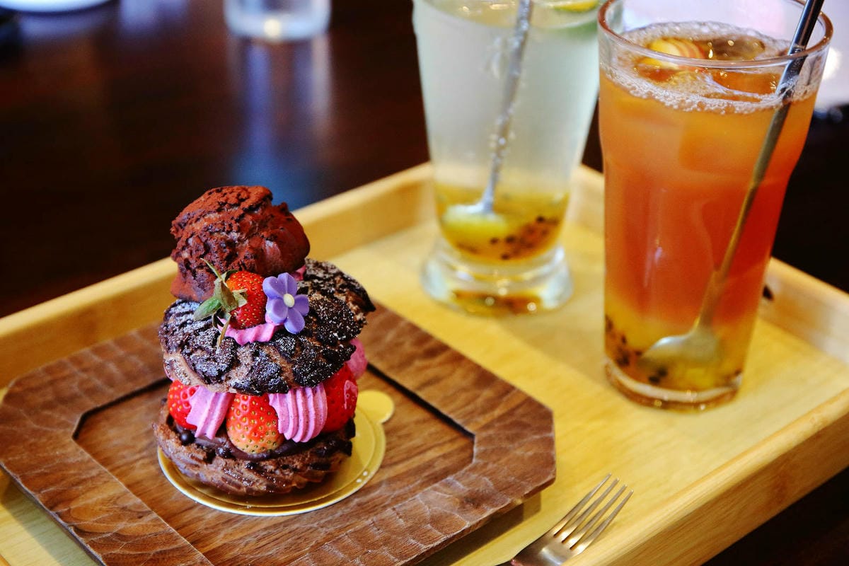 霍爾的移動城堡在埔里，藍色城堡X茱諾法式甜點，埔里超人氣甜點