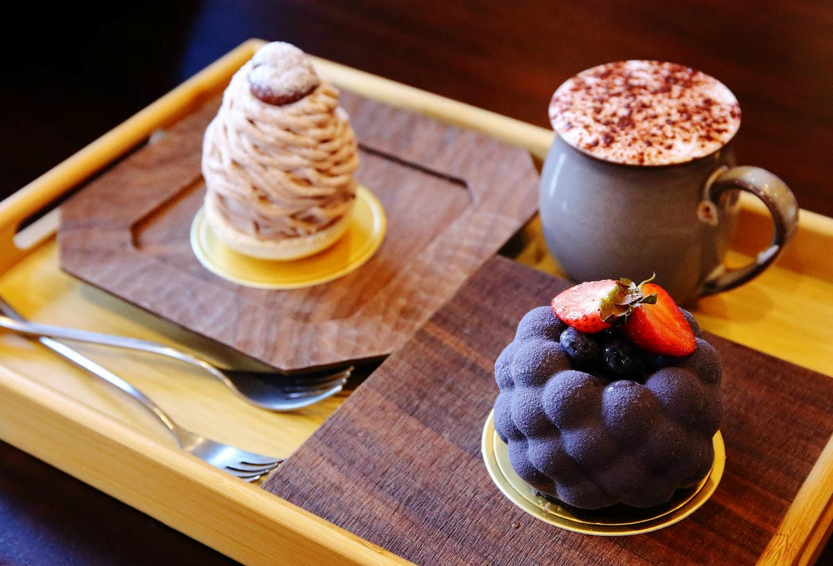 霍爾的移動城堡在埔里，藍色城堡X茱諾法式甜點，埔里超人氣甜點