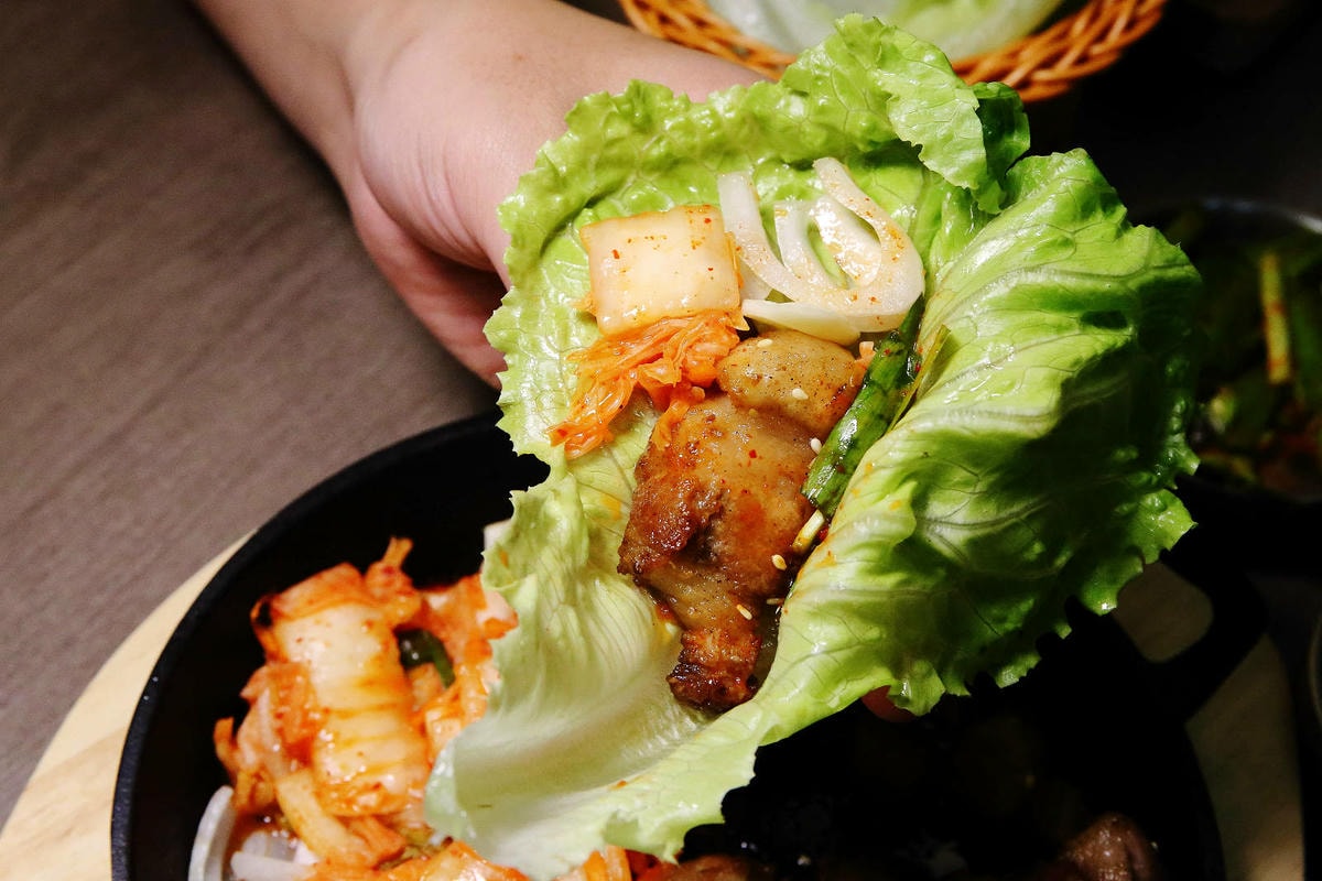 韓大媽韓式料理。中和新開幕道地韓式料理,平價高CP值餐廳,多