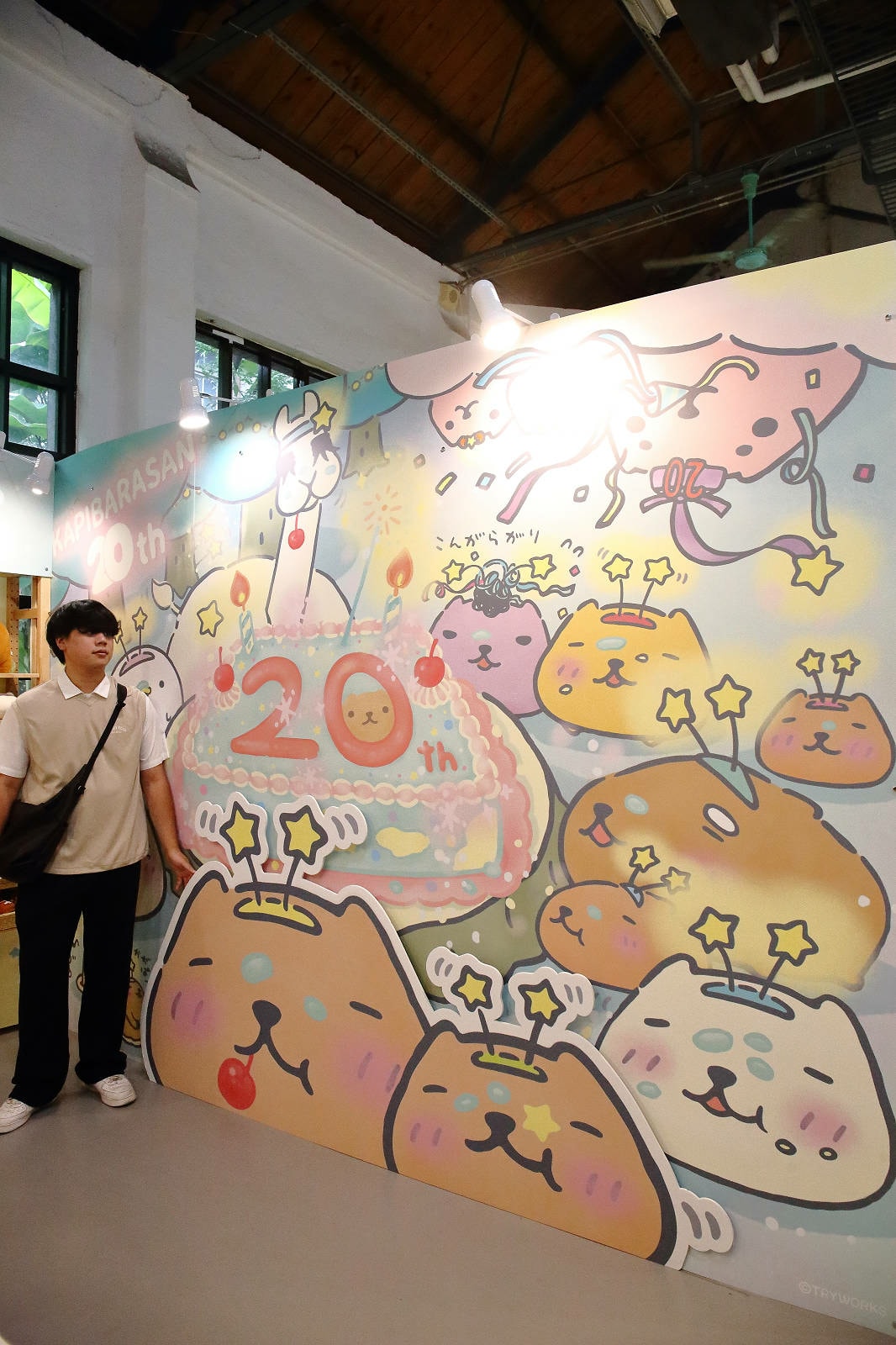 「水豚君20週年紀念快閃店」華山文創園區登場!5大主題區及打