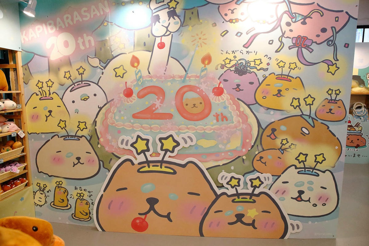 「水豚君20週年紀念快閃店」華山文創園區登場!5大主題區及打