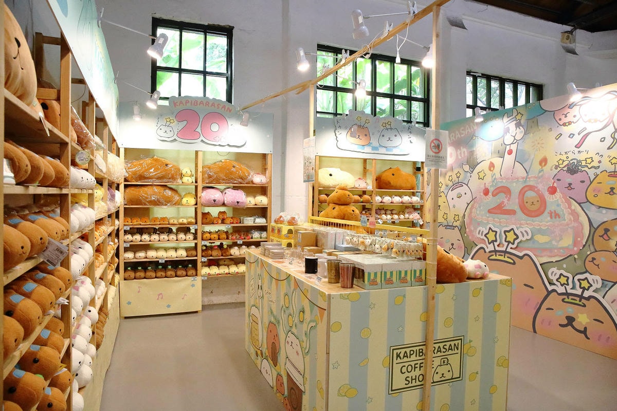 「水豚君20週年紀念快閃店」華山文創園區登場!5大主題區及打