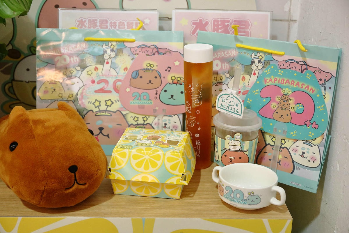 「水豚君20週年紀念快閃店」華山文創園區登場!5大主題區及打