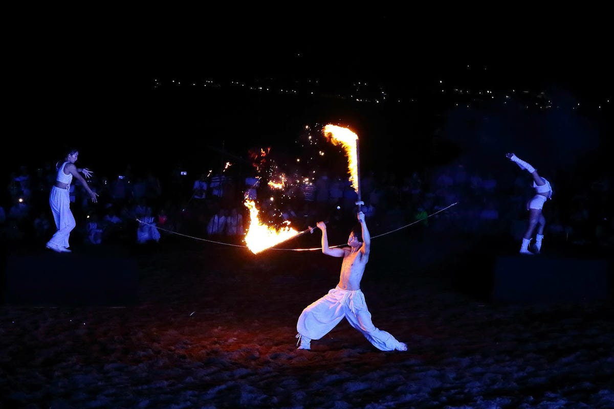 【2025北海潮與火】免費火舞表演＋光雕＋市集亮點/時間地點