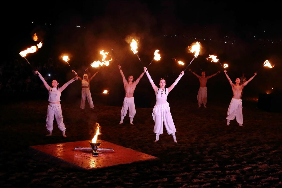 【2025北海潮與火】免費火舞表演＋光雕＋市集亮點/時間地點