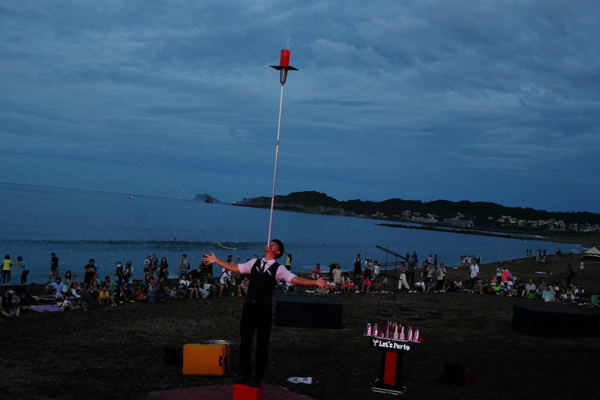 【2025北海潮與火】免費火舞表演＋光雕＋市集亮點/時間地點