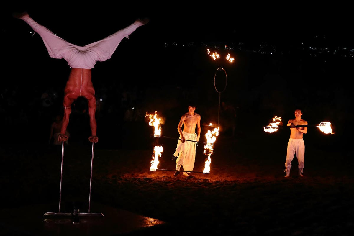 【2025北海潮與火】免費火舞表演＋光雕＋市集亮點/時間地點