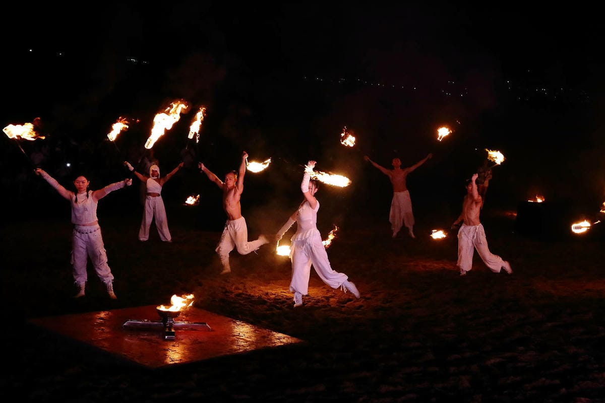 【2025北海潮與火】免費火舞表演＋光雕＋市集亮點/時間地點