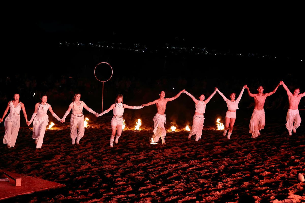 【2025北海潮與火】免費火舞表演＋光雕＋市集亮點/時間地點