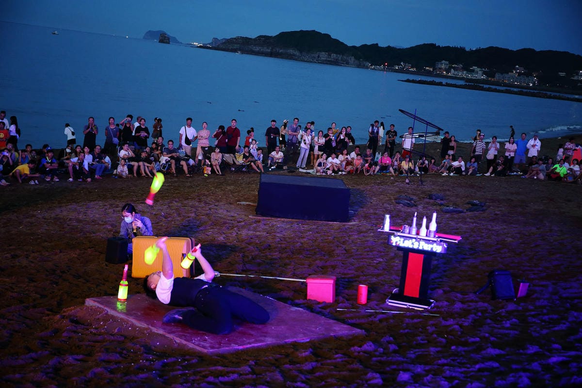 【2025北海潮與火】免費火舞表演＋光雕＋市集亮點/時間地點