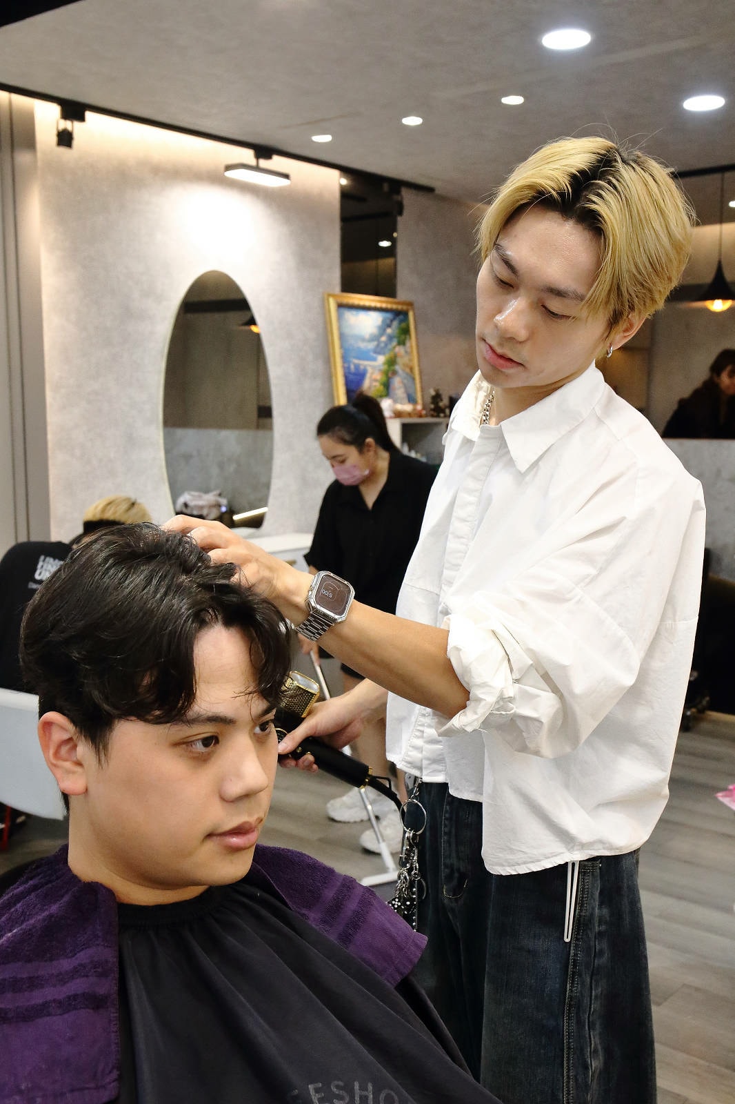 【2025平鎮燙髮推薦】小樹修修親子沙龍-男生燙髮造型推薦, 【2025平鎮燙髮推薦】小樹修修親子沙龍-男生燙髮造型推薦,