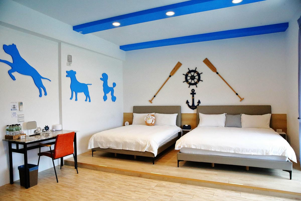 【花蓮寵物友善民宿】花蓮快樂狗，近市區+千坪草地+毛孩泳池+