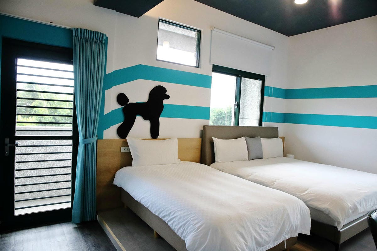 【花蓮寵物友善民宿】花蓮快樂狗，近市區+千坪草地+毛孩泳池+