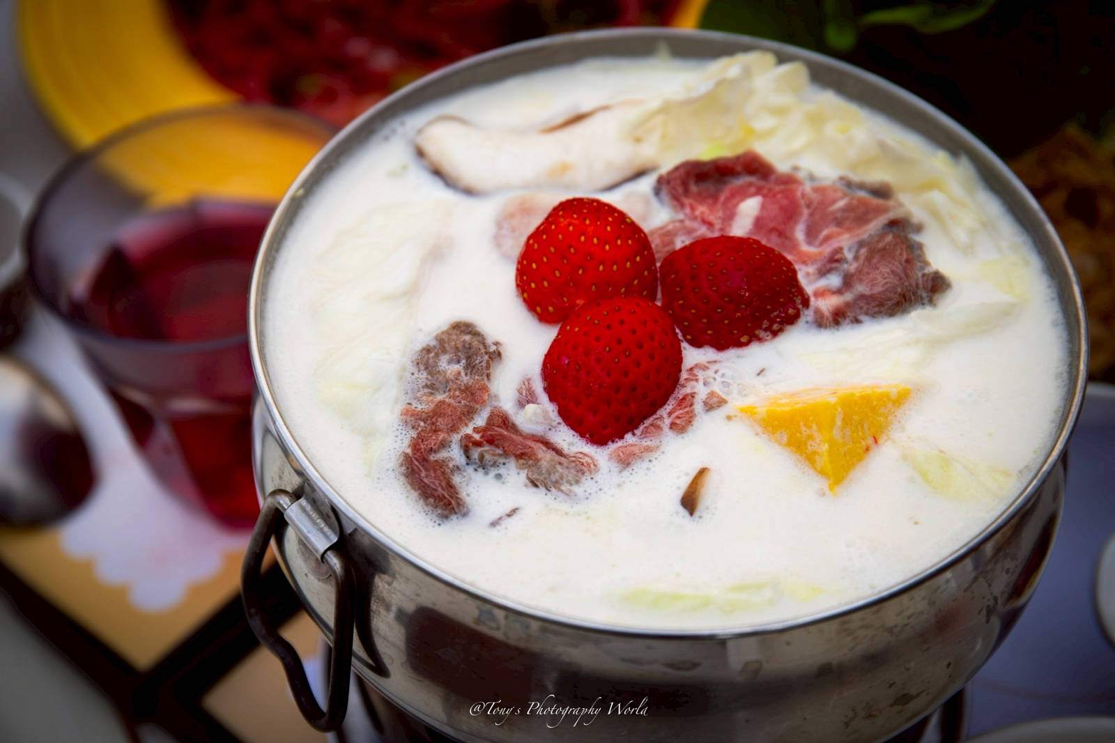 苗栗大湖特色美食-花間集輕食小館，日系鄉村雜貨風格，品嚐全草莓大餐