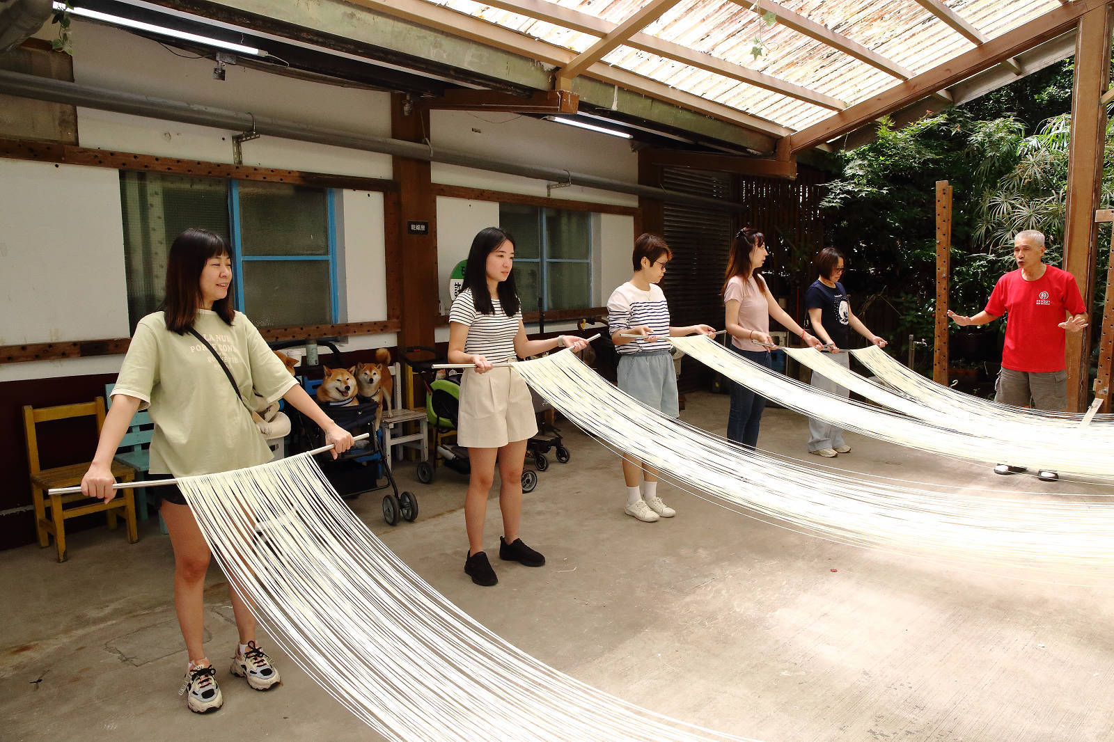 【石碇景點】許家手工麵線,流水麵、手作麵線DIY體驗,好吃新奇又好玩 - 第17張圖 【石碇景點】許家手工麵線,流水麵、手作麵線DIY體驗,好吃新奇又好玩