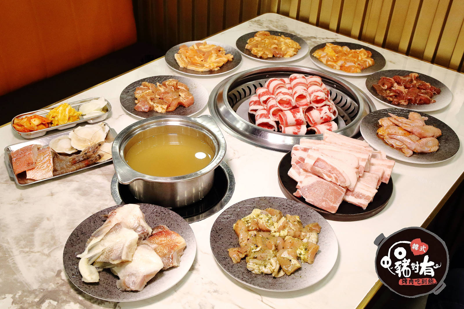 【龍潭烤肉吃到飽】豬對有燒烤龍潭店，只要299元，超過80種食材讓你無限取用呷免驚！